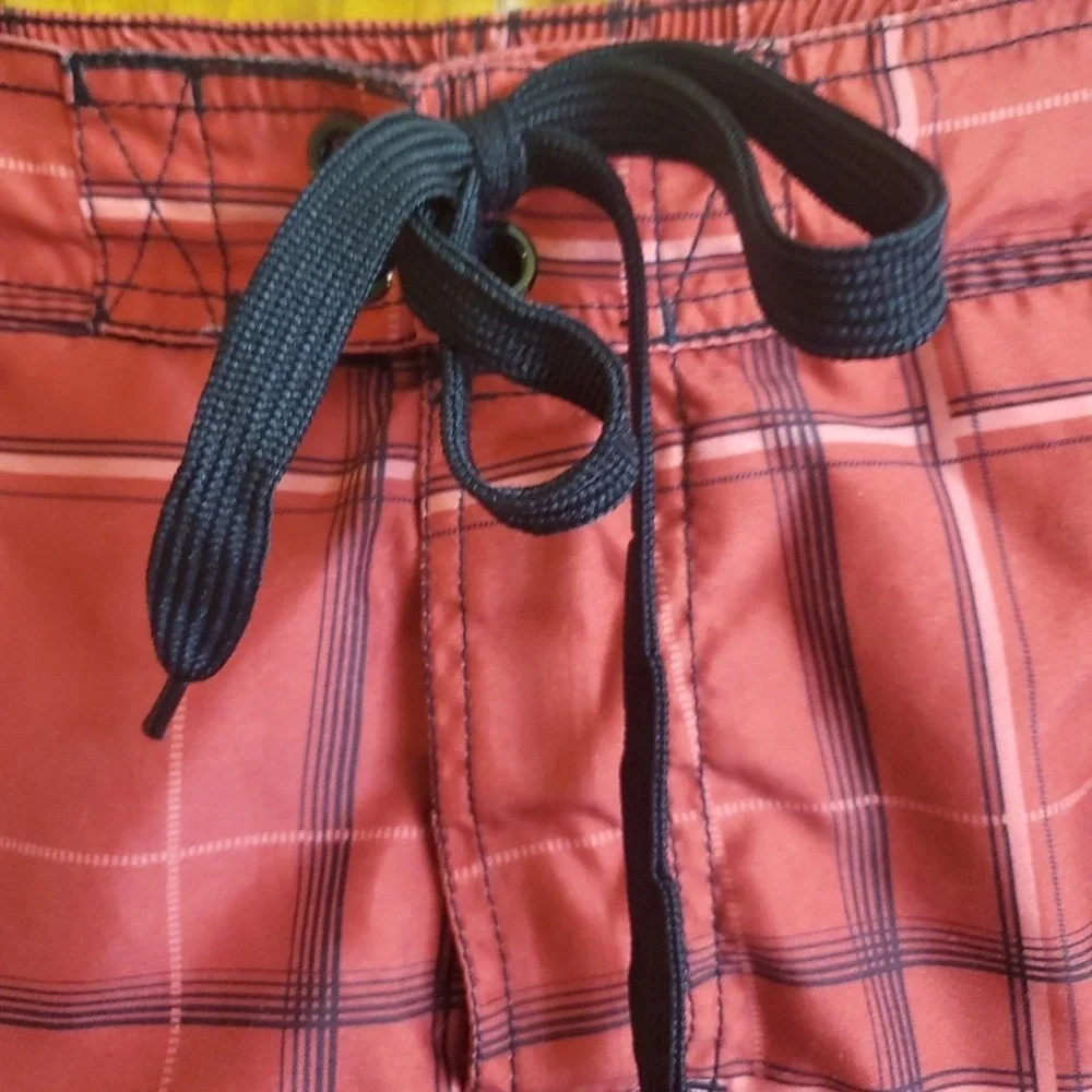 OP Ocean Pacific‎ Red Swim Cargo Trunks Size L 40-42